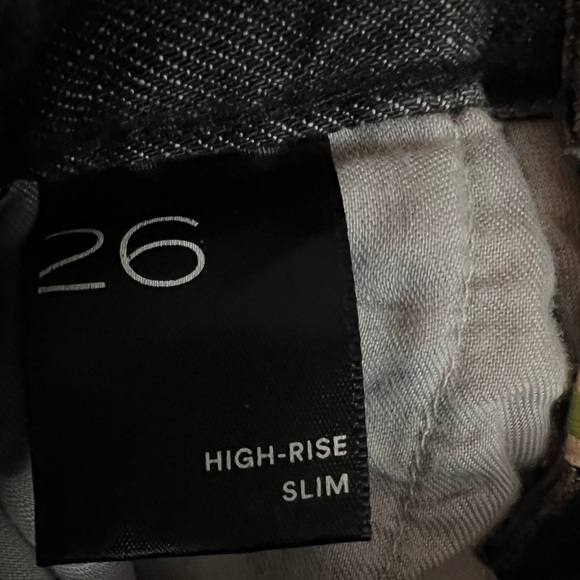 Anthropologie PILCRO Studded Embellished High Rise Slim Jeans Size 26 - Picture 10 of 15